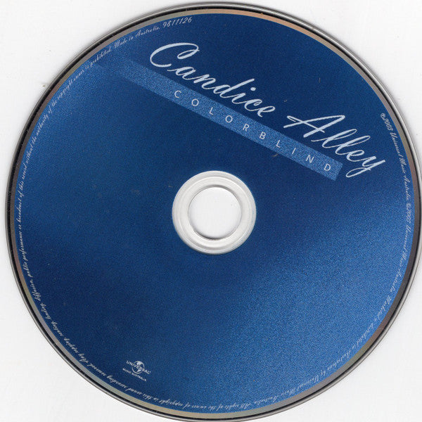 Candice Alley : Colorblind (CD, Album)