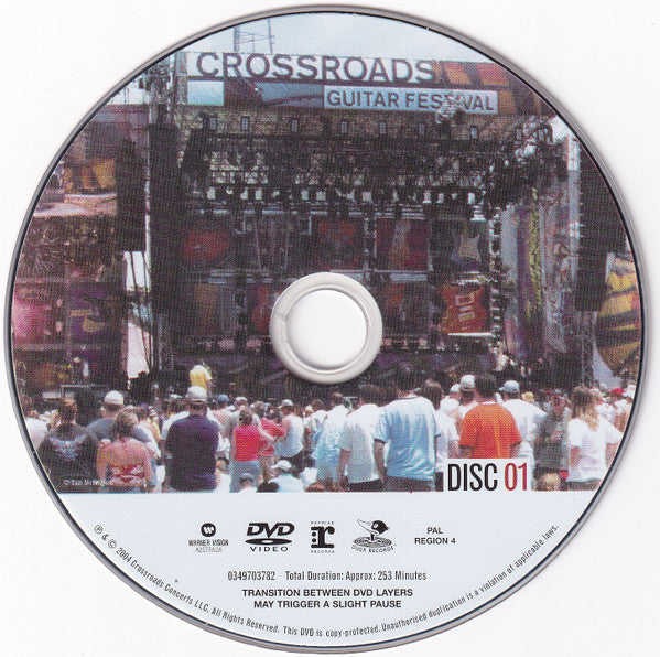 Eric Clapton : Crossroads Guitar Festival (2xDVD-V)