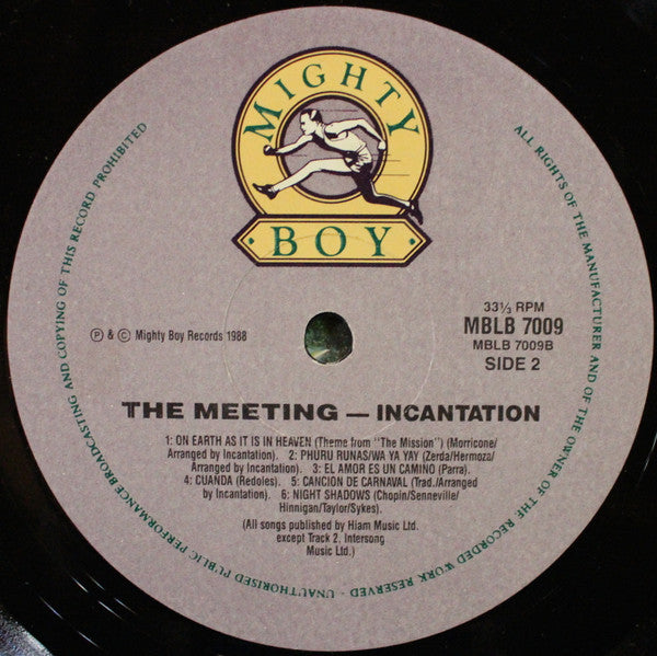 Incantation (2) : The Meeting (LP, Album)