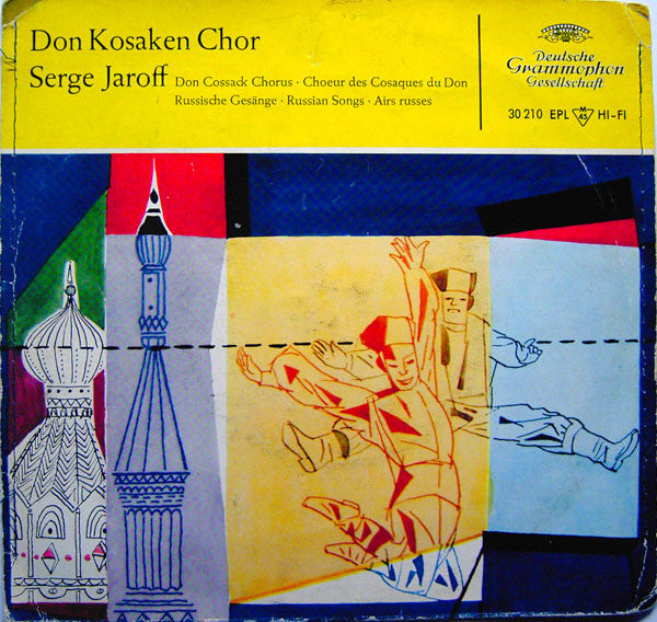 Don Kosaken Chor Serge Jaroff : Russische Gesänge = Russian Songs = Airs Russes (7", EP, Mono)