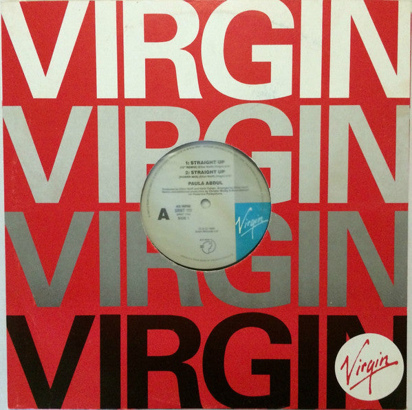 Paula Abdul : Straight Up (12", Single)