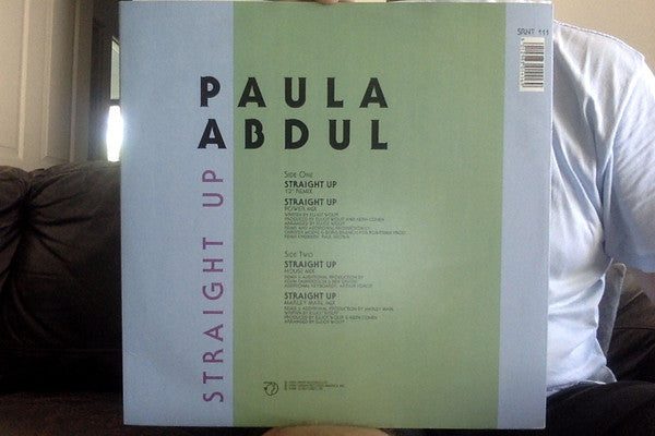 Paula Abdul : Straight Up (12", Single)