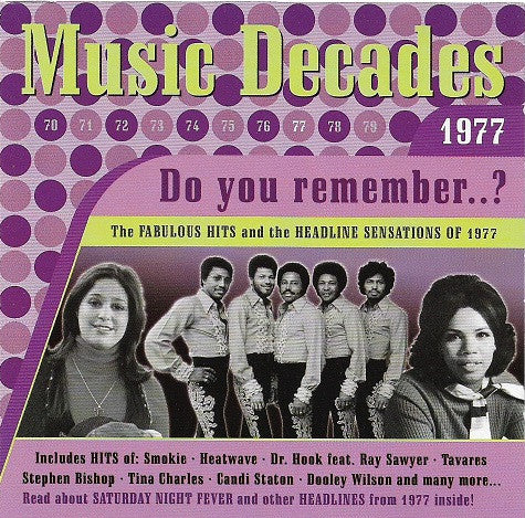 Various : Music Decades - 1977 (CD, Comp)