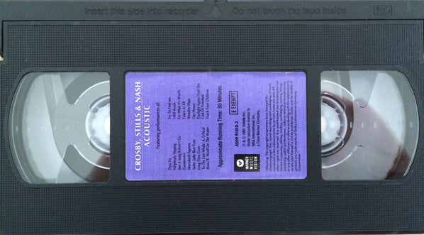 Crosby, Stills & Nash : Acoustic (VHS, PAL)