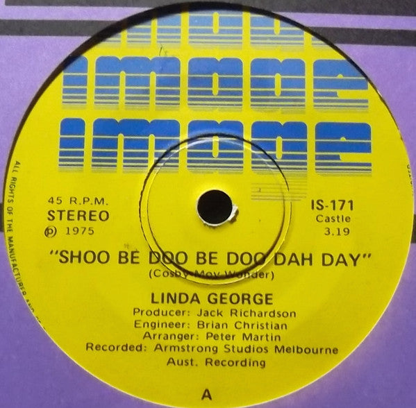 Linda George : Shoo Be Doo Be Doo Dah Day (7", Single)