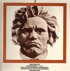 Beethoven*, The Philharmonia Orchestra* Conducted By Otto Klemperer : Symphonies 1, 2 & 4 (2xLP, Album, Comp, Club)