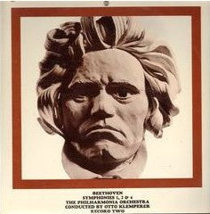 Beethoven*, The Philharmonia Orchestra* Conducted By Otto Klemperer : Symphonies 1, 2 & 4 (2xLP, Album, Comp, Club)