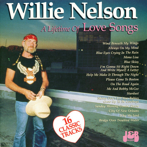 Willie Nelson : A Lifetime Of Love Songs (LP, Comp)