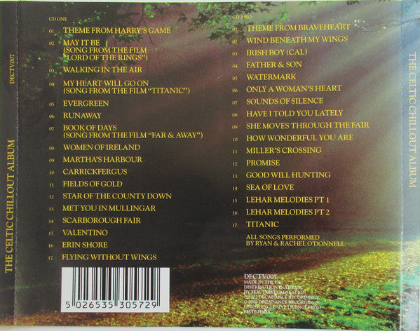 Ryan & Rachel O'Donnell : The Celtic Chillout Album (2xCD, Album)