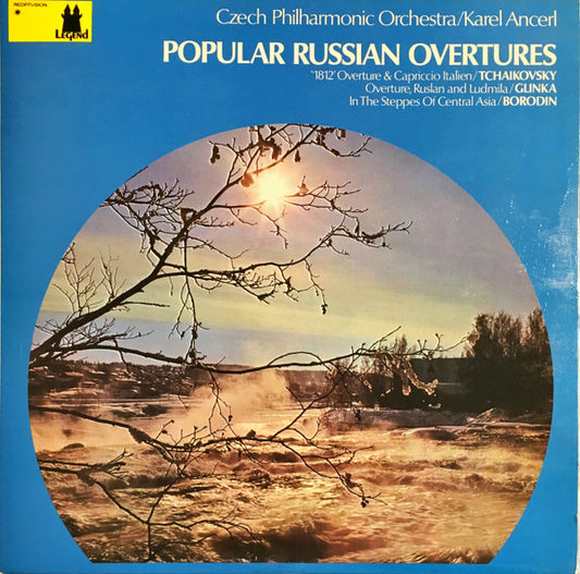 The Czech Philharmonic Orchestra, Karel Ančerl : Russlan And Ludmila In The Steppes Of Central Asia Italian Capriccio Overture 1812 (LP)
