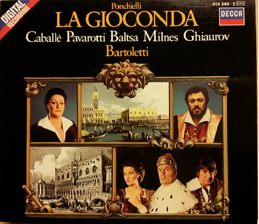 Ponchielli*, Caballé*, Pavarotti*, Baltsa*, Milnes*, Ghiaurov*, Bartoletti* : La Gioconda (3xCD)