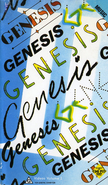 Genesis : Genesis Videos Volume 2 (VHS, PAL)