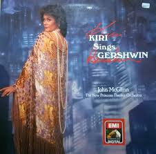 Kiri Te Kanawa - George Gershwin, John McGlinn, The New Princess Orchestra : Kiri Sings Gershwin (LP, Album, Gat)