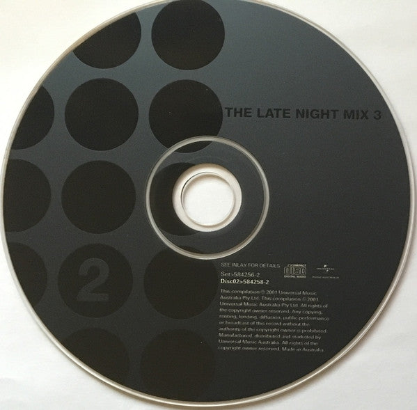 Various : The Late Night Mix 3 (2xCD, Comp, Mixed)