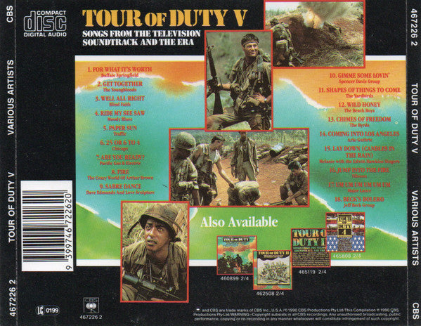 Various : Tour Of Duty V (CD, Comp)