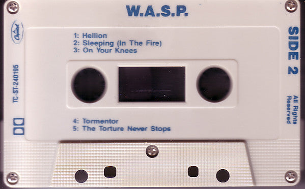 W.A.S.P. : W.A.S.P. (Cass, Album)