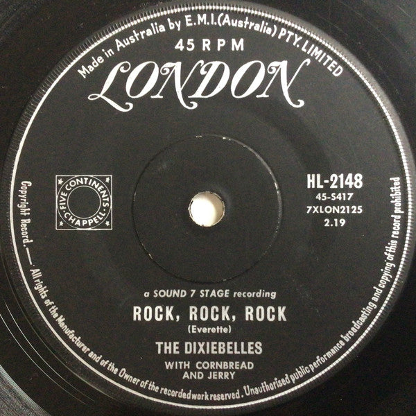 The Dixiebelles With Cornbread And Jerry : (Down At) Papa Joe's (7", Single)