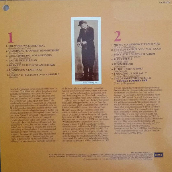 George Formby : The Ukelele Man (LP, Comp)