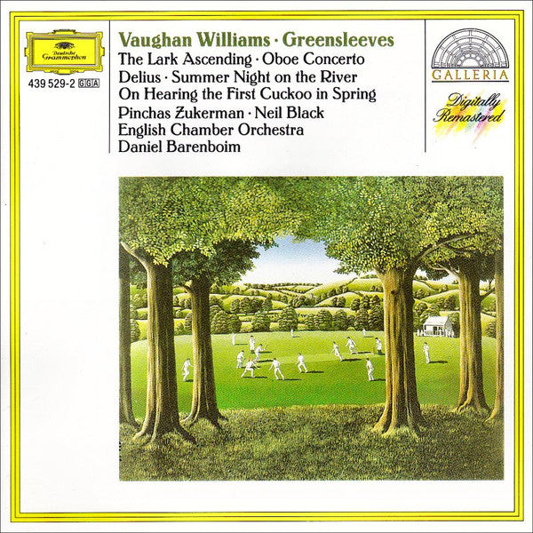 Ralph Vaughan Williams · Frederick Delius · Sir William Walton - Pinchas Zukerman · Neil Black (3) · English Chamber Orchestra · Daniel Barenboim : Greensleeves · The Lark Ascending · Oboe Concerto · Summer Night On The River · On Hearing The First Cuckoo In Spring (CD, Comp, RM)