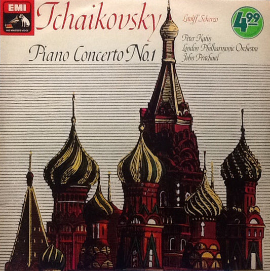 Pyotr Ilyich Tchaikovsky, Henry Litolff, Peter Katin, London Philharmonic Orchestra, John Pritchard : Piano Concerto No.1 / Scherzo (LP, Album, RE)