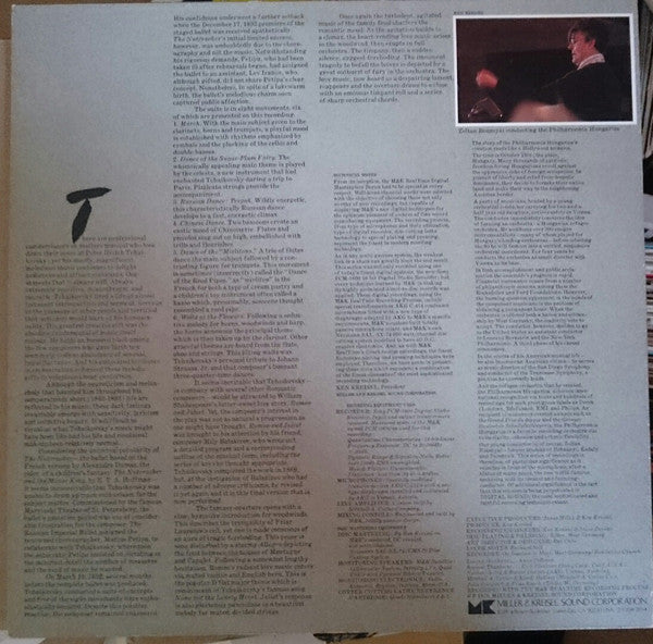 Tchaikovsky*, Zoltan Rozsnyai Conducting The Philharmonia Hungarica : The Nutcracker Suite / Romeo And Juliet Overture-Fantasy (LP, Album, Ltd)