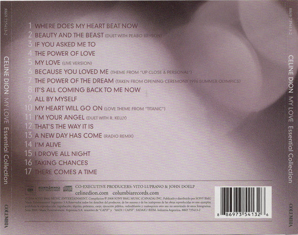 Celine Dion* : My Love (Essential Collection) (CD, Comp)