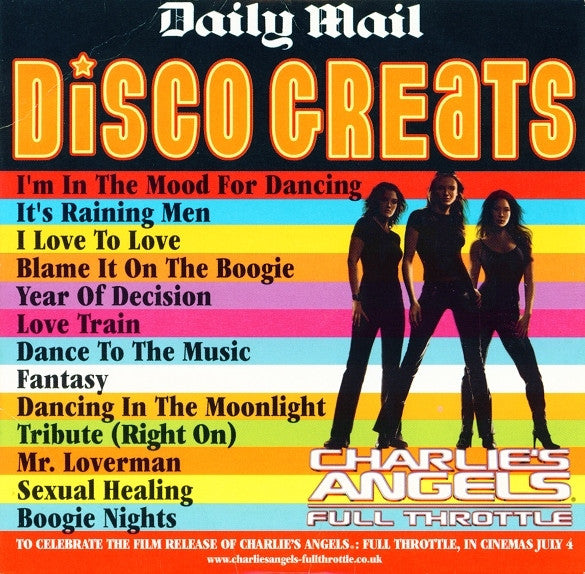 Various : Disco Greats (CD, Comp, Promo)