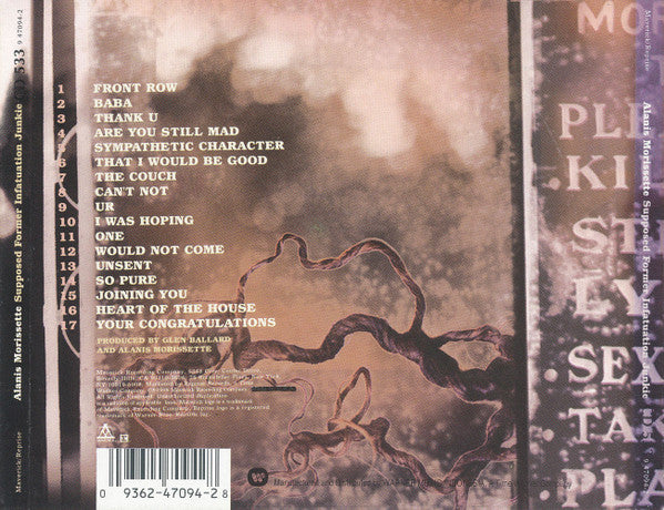 Alanis Morissette : Supposed Former Infatuation Junkie (CD, Album)