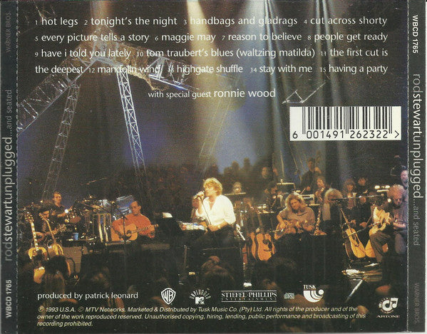 Rod Stewart : Unplugged ...And Seated (CD, Album)