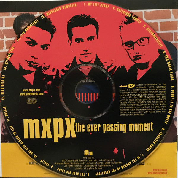 MxPx : The Ever Passing Moment (CD, Album, Enh)