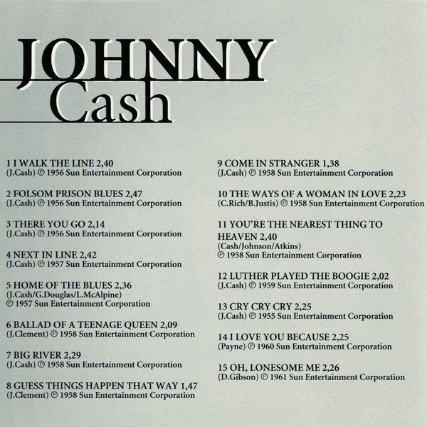 Johnny Cash : Johnny Cash (CD, Comp)