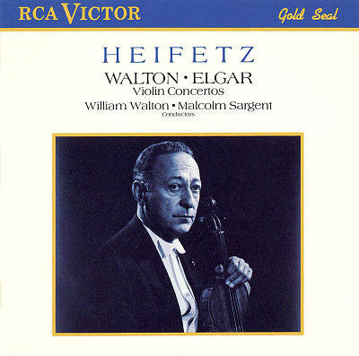 Heifetz* - Walton* · Elgar* - William Walton* · Malcolm Sargent* : Violin Concertos (CD, Comp, RM)