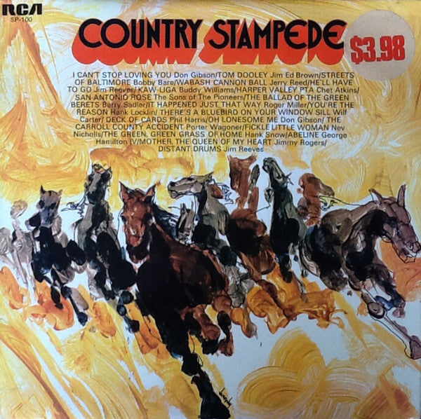 Various : Country Stampede (LP, Comp)