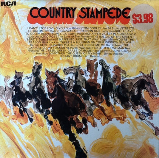 Various : Country Stampede (LP, Comp)