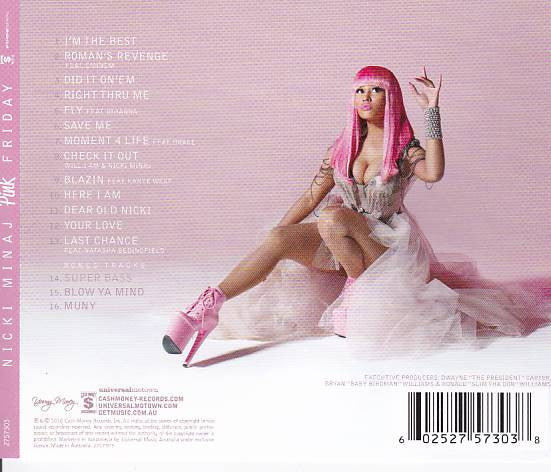 Nicki Minaj : Pink Friday (CD, Album, Dlx)