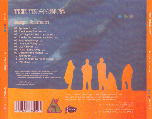 The Triangles (2) : Magic Johnson (CD, Album)