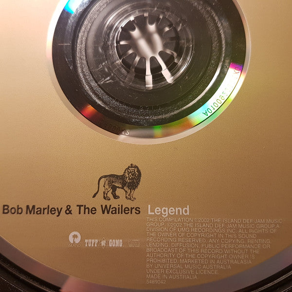 Bob Marley And The Wailers* : Legend (The Best Of Bob Marley And The Wailers) (CD, Comp, RM)