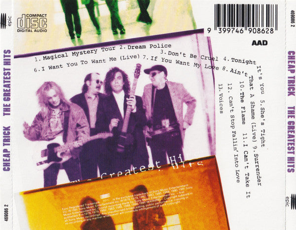 Cheap Trick : The Greatest Hits (CD, Comp, RE)