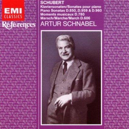 Schubert* – Artur Schnabel : Klaviersonaten / Sonates Pour Piano / Piano Sonatas D.850, D.959 & D.960 – Moments Musicaux, D.780 – Marsch / Marche / March D.606 (2xCD, Comp, Mono, RM)