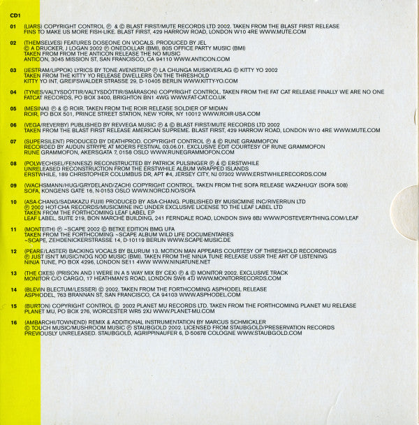 Various : The Wire Tapper 09 (2xCD, Comp, S/Edition)