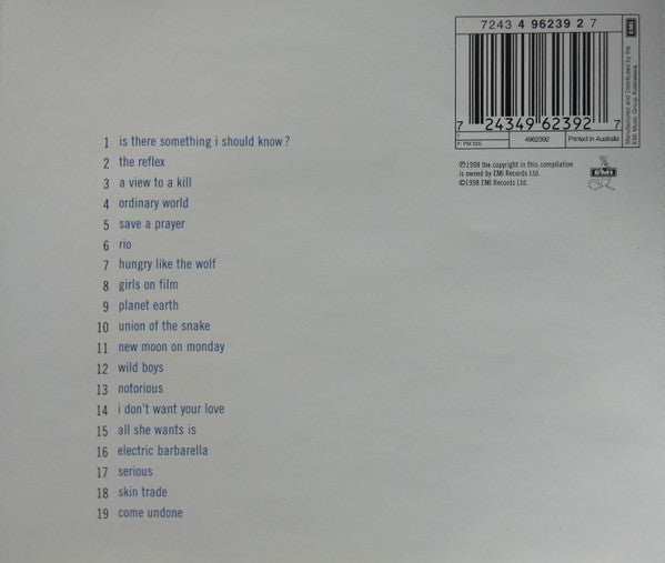 Duran Duran : Greatest (CD, Comp)
