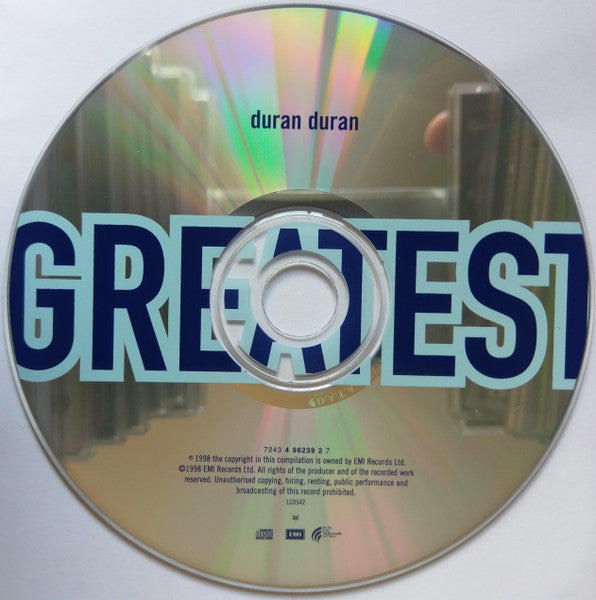 Duran Duran : Greatest (CD, Comp)
