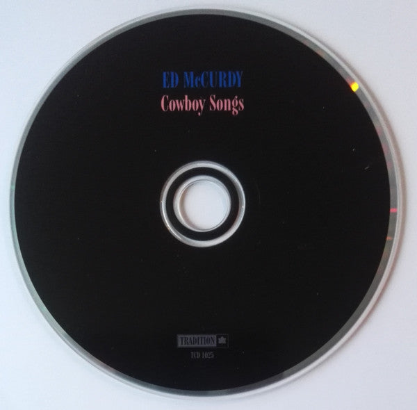 Ed McCurdy : Cowboy Songs (CD, Album, Mono, RM)
