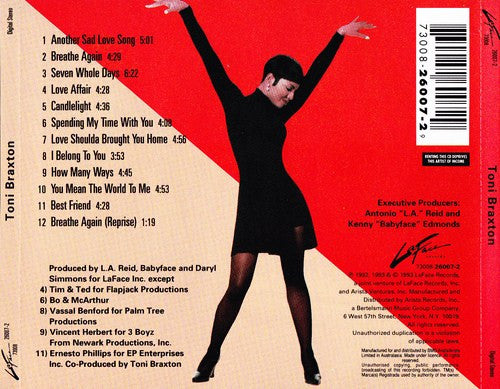 Toni Braxton : Toni Braxton (CD, Album)