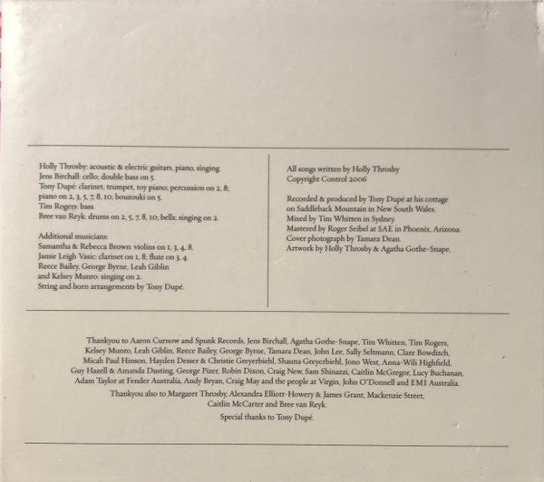 Holly Throsby : Under The Town (CD, Album)