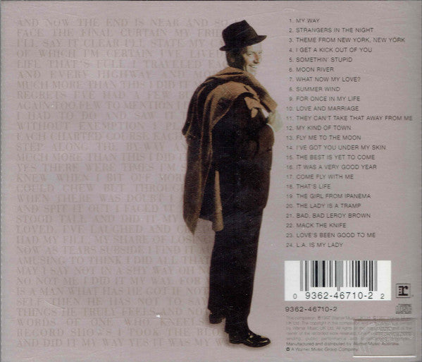 Frank Sinatra : My Way (The Best Of Frank Sinatra) (CD, Comp, Whi)