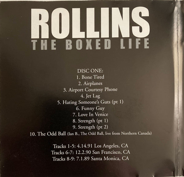 Henry Rollins : The Boxed Life (2xCD)