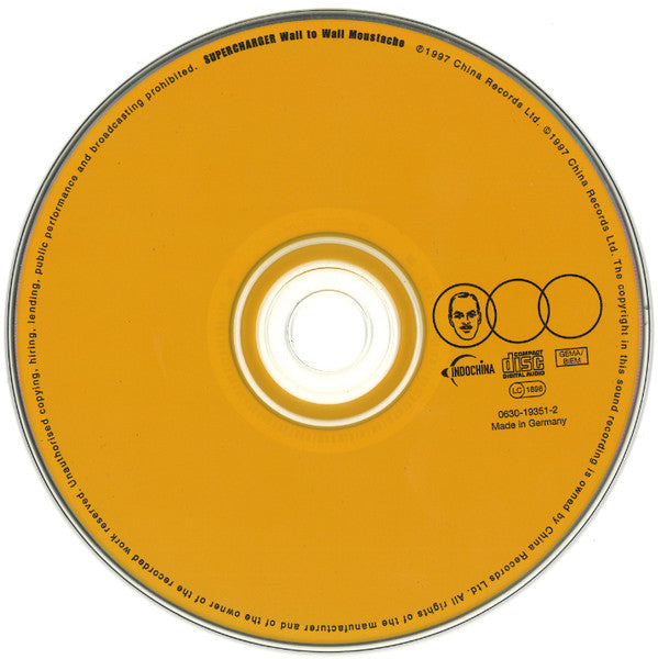 Supercharger : Wall To Wall Moustache (CD, Album)