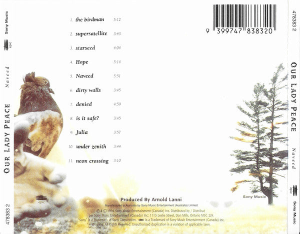 Our Lady Peace : Naveed (CD, Album)