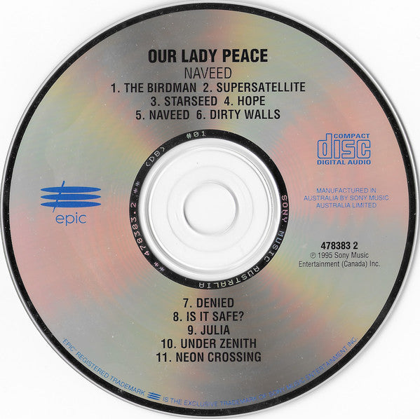 Our Lady Peace : Naveed (CD, Album)